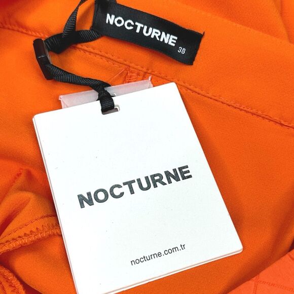 Nocturne Orange Quilted Joggers - Size 38 (Medium) - Picture 9 of 10